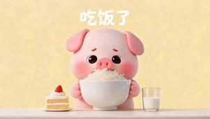 吃饭了