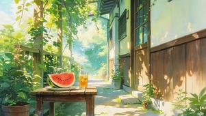 夏日西瓜