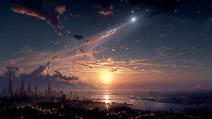 银河夜空