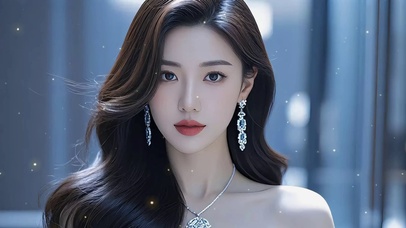 复民国御姐风长发美女2