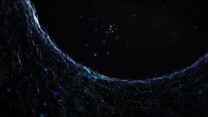 魔术水浪屏