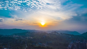 4K日落夕阳