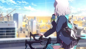 骑行女孩