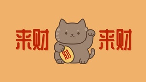 咖灰猫·来财