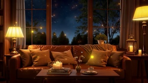 唯美安静流星夜