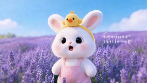 花海小萌兔 治愈