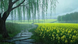 【雨景】乡野雨景