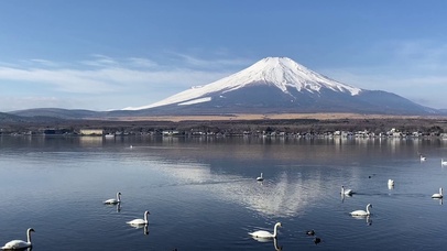 【4K实拍】富士山下之西湖