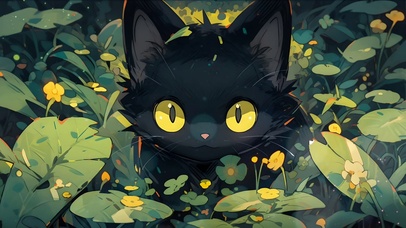 2K 小黑猫