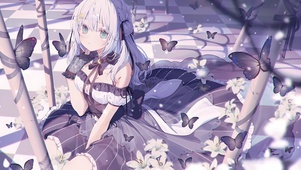 蝴蝶花间舞