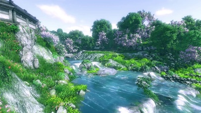 绝美风景-高山流水