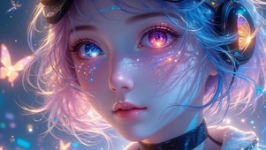 异瞳少女
