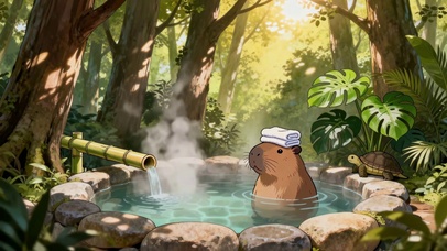 丛林温泉卡皮巴拉