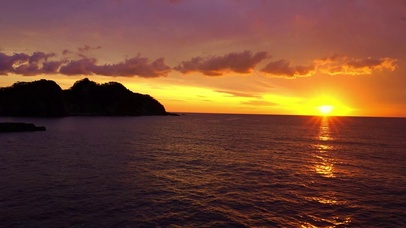 海面日出