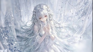 纯白唯美少女
