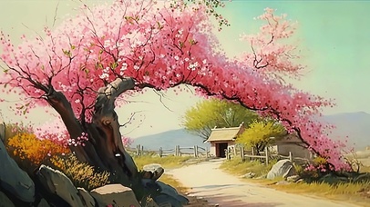 人生随意似花落