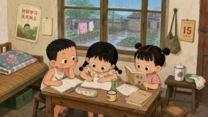 儿时放学后