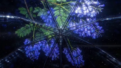 陷入雨天的氛围里