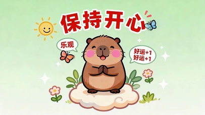保持开心