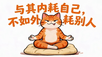 不要内耗 外耗别人