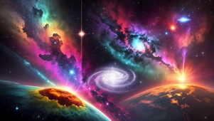 绝美梦幻星空