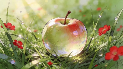 清香青苹果