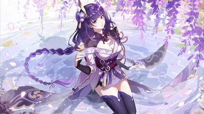 雷电将军-画师：薏米橘