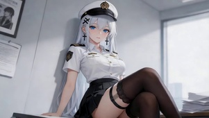 黑丝制服女孩