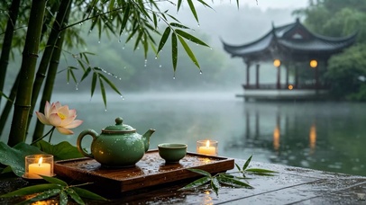 江南烟雨