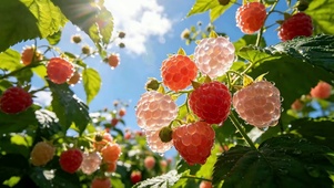 清新 树莓