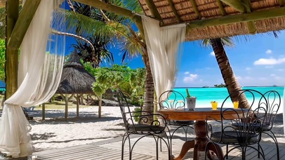 海边咖啡厅氛围