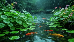 雨与鱼