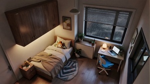 【雨景】少年的卧室