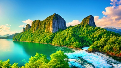 山水美景