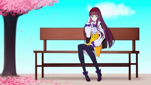 超V学园慕斯—樱花树下的慕斯斯