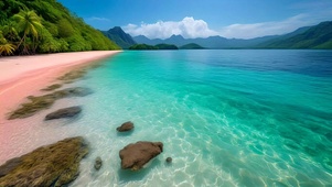清凉治愈海水