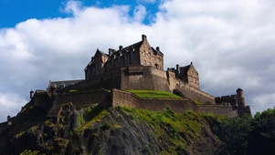 4K 高清 苏格兰爱丁堡城堡
