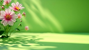 护眼小清新治愈花花