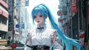 4K高清美少女