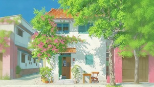 夏日小清新小镇