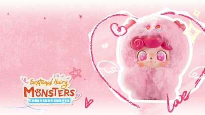 Q宝情绪毛毛怪-恋慕心动家