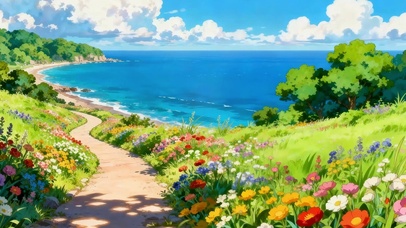 绿地湖水森林