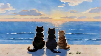海岸三猫