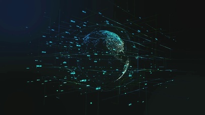 4k超清科幻粒子