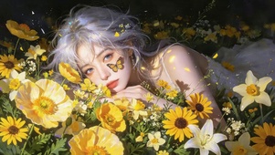 花海女孩