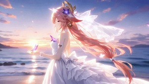 八重神子丨晚潮归梦丨