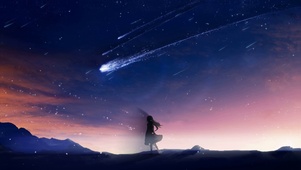 流星夜空