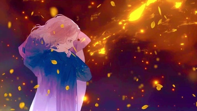 金箔少女