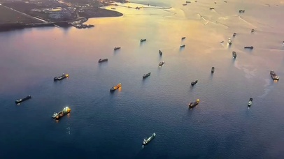 马六甲海峡飞机视觉