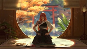 日式女剑客